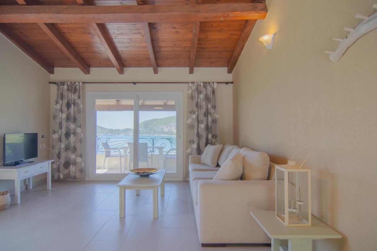 Villa Theodora View Apartments Afroditi Ájosz Jeórjosz Págon Kültér fotó
