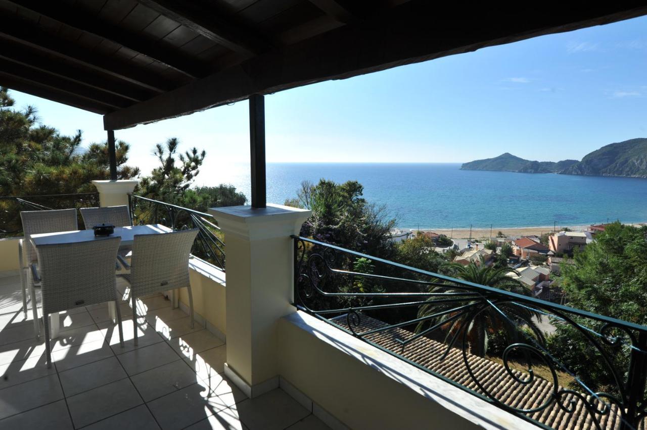 Villa Theodora View Apartments Afroditi Ájosz Jeórjosz Págon Kültér fotó